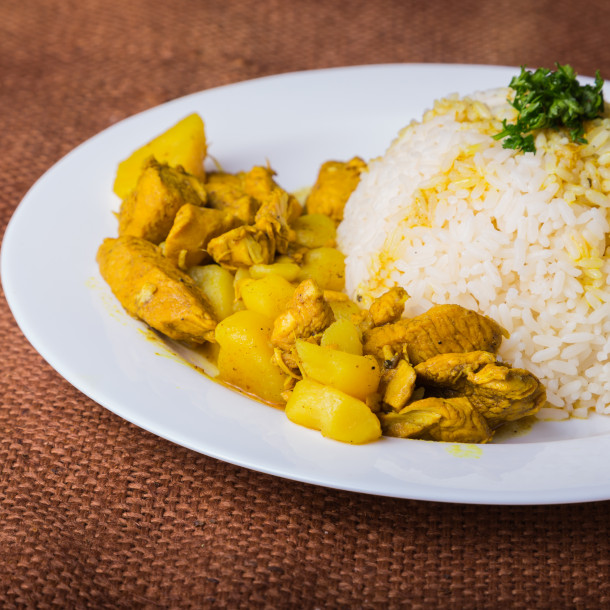 Colombo de porc antillais