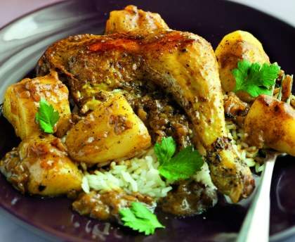 Colombo de poulet rapide