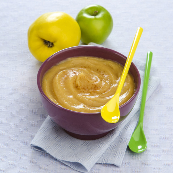 Compote de coings et pommes