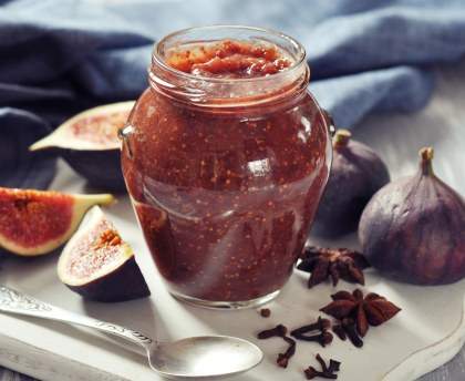Compote de figues fraiches