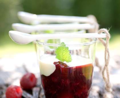 Compote de fruits rouges