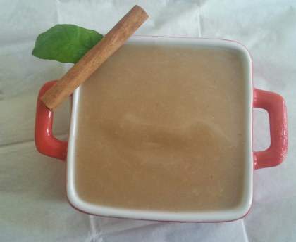 Compote de pêches au miel