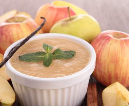 Compote de pomme nature