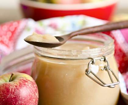 Compote de pommes aux pruneaux
