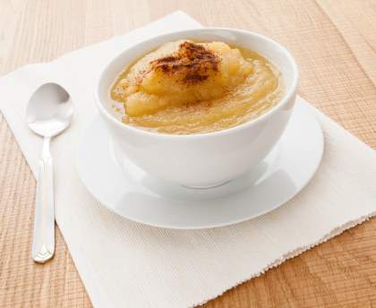 Compote de pommes aux speculoos