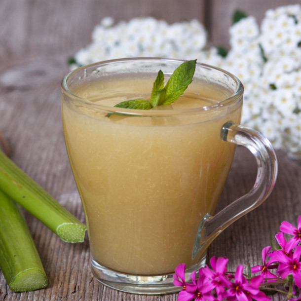 Compote rhubarbe banane