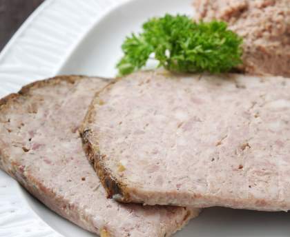 Conserve de pâté de porc facile