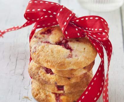 Cookie à la framboise