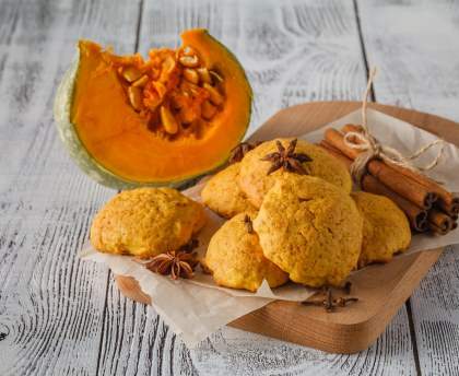 Cookies à la citrouille