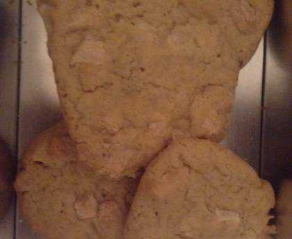 Cookies à la pistache et au chocolat blanc
