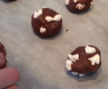 Cookies au marshmallow 