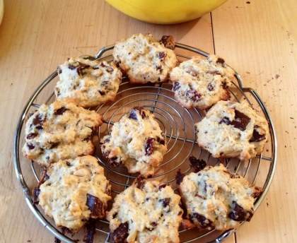 Cookies au pignons de pin et raisins secs