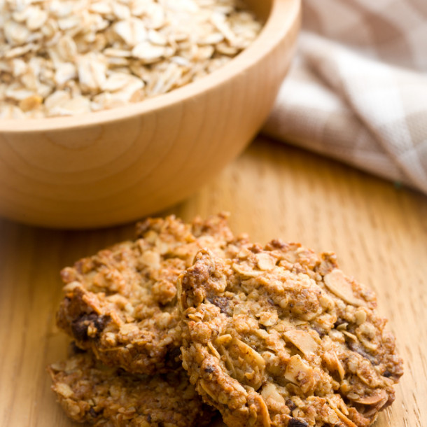 Cookies aux flocons d'avoine à la banane