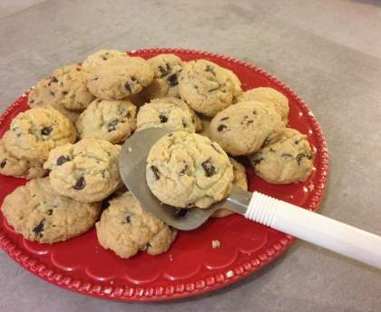 Cookies aux pépites de chocolat sans gluten