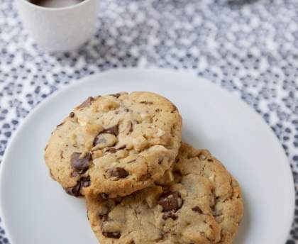 Cookies aux trois chocolats