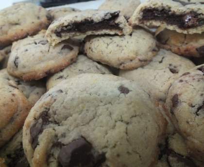 Cookies brownie heart
