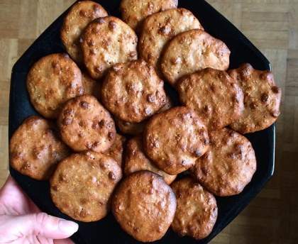 Cookies crousti moelleux chocolat/banane sans matière grasse
