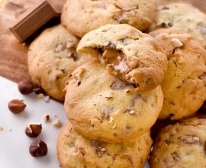 Cookies fourrés à la Pralinoise Poulain