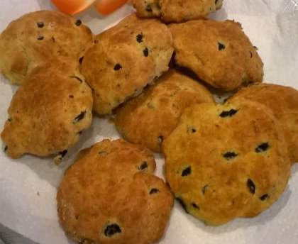 Cookies olives-chèvre