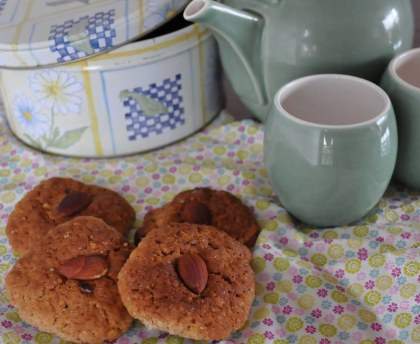 Cookies vegan aux amandes