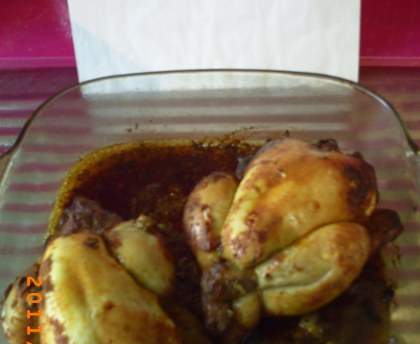 coquelets ou pigeons grillés au four