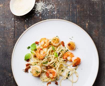 Coquilles St Jacques au parmesan