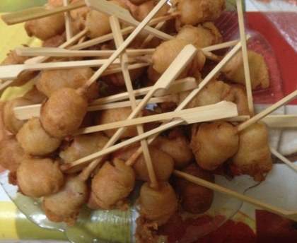 Corn dogs / Pogos