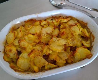 Côtes d'agneau à la champvallon