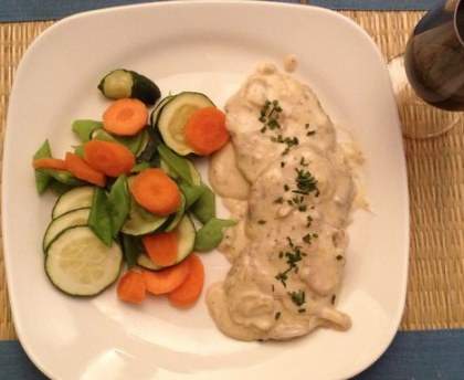 Côtes de porc à la moutarde