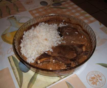 Côtes de veau à la bière