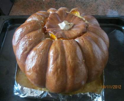Courge farcie aux champignons façon Kiki