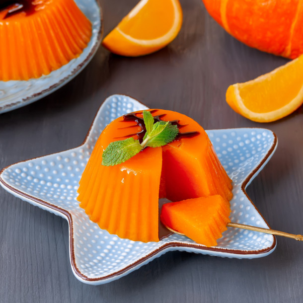 Courge orange et vanille