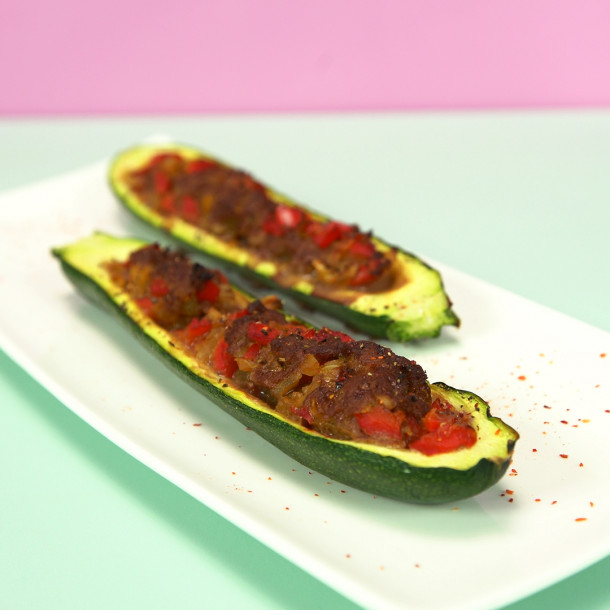 Courgette farcie par FAST[OCHE]®