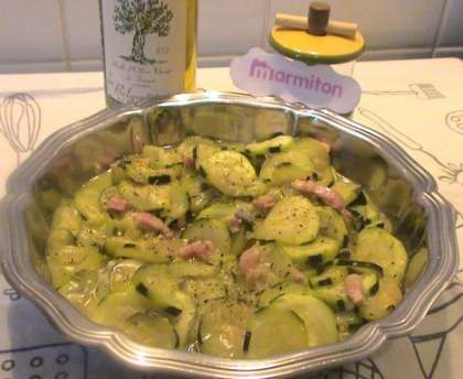 Courgettes diablaintes