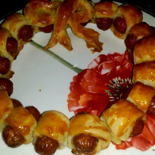 Couronne aux saucisses