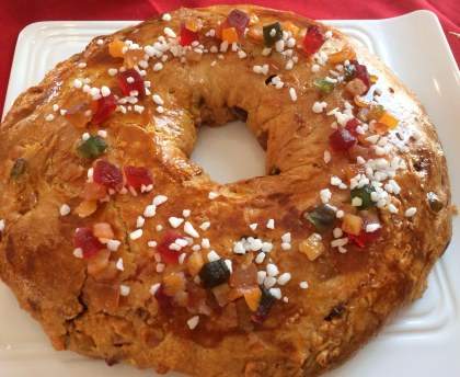 Couronne des Rois Provençale aux fruits confits  