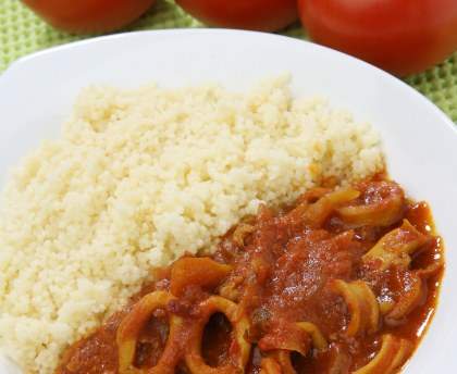 Couscous aux calamars
