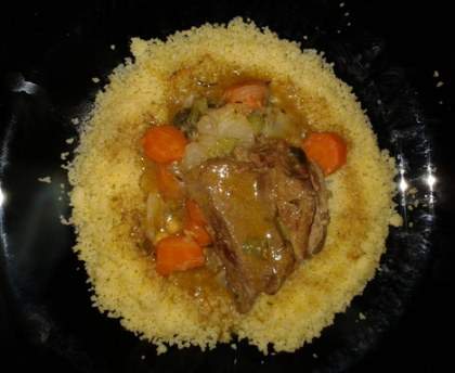 Couscous d'agneau traditionnel (d'Algérie)