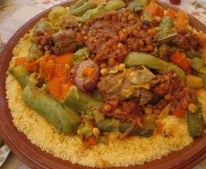 Couscous marocain traditionnel