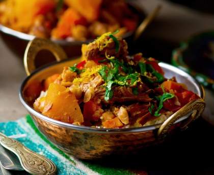 Couscous poulet, boeuf et agneau (Maroc)