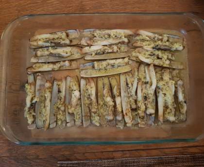 Couteaux en persillade