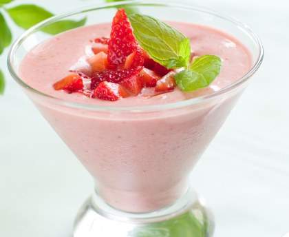 Crème à la fraise