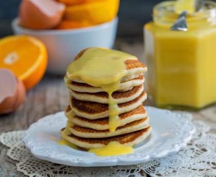 Crème anglaise à l'orange et aux épices