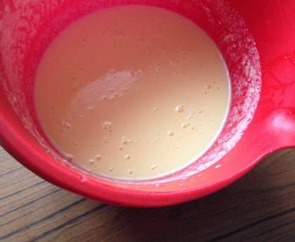 Crème anglaise au micro-ondes facile