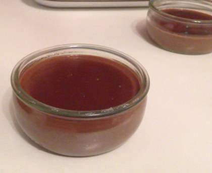 Crème au chocolat façon béchamel