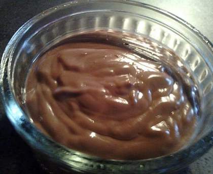 Crème au chocolat (sans gluten)