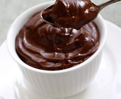 Crème au chocolat sans lactose