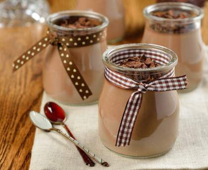 Crème au chocolat vite faite