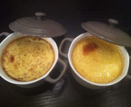 Crème aux oeufs à la fleur d'oranger
