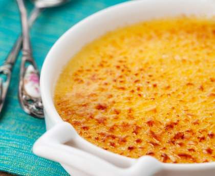 Crème aux oeufs à la noix de coco